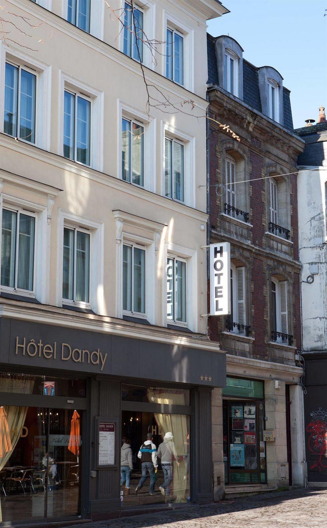 Hotel Dandy Rouen Centre Bagian luar foto