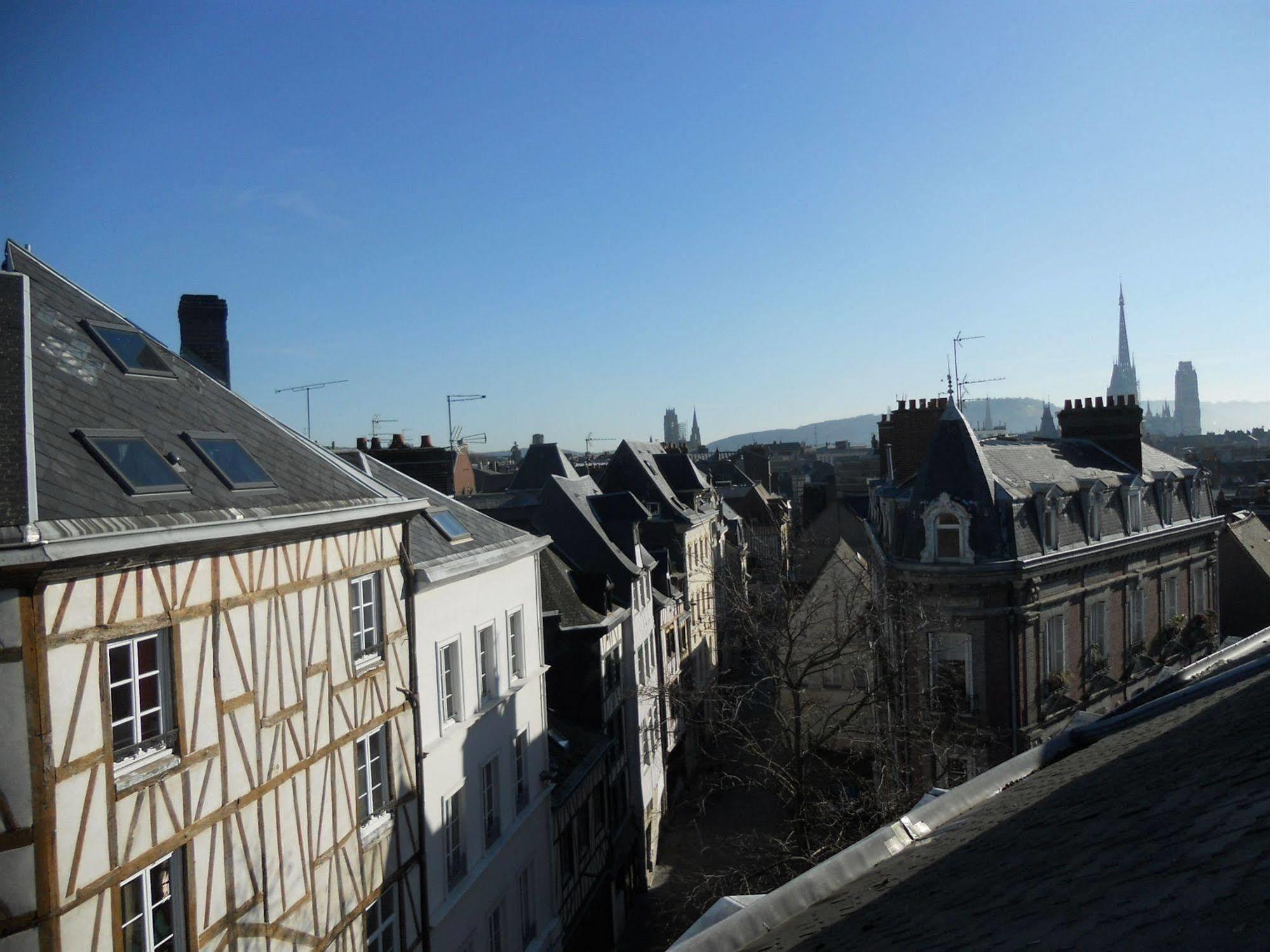 Hotel Dandy Rouen Centre Bagian luar foto